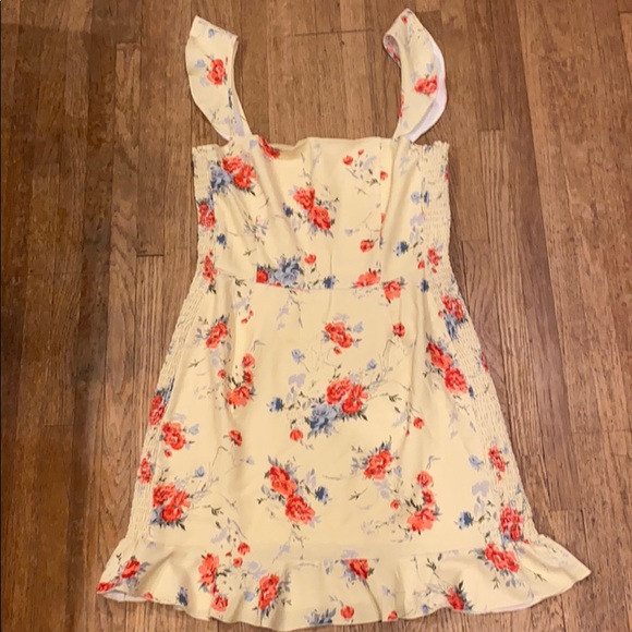 WAYF Yellow Poppy Summer Dress💛 - Picture 7 of 9